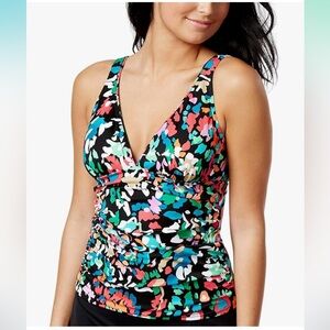 Swim Solutions set Tummy Control Tankini top & Swim Solutions swim skirt.